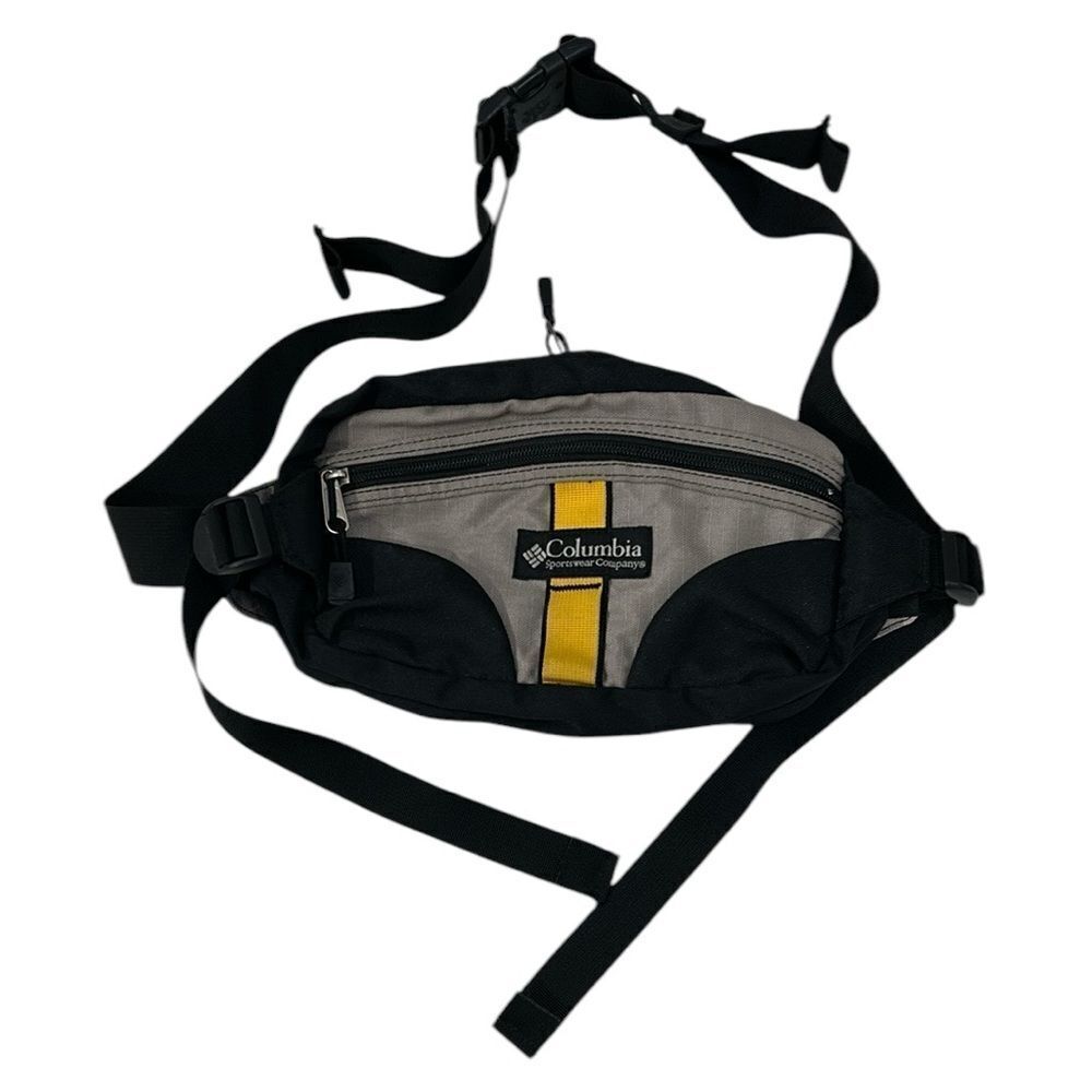Columbia Black and Gray Unisex Hip Pack
